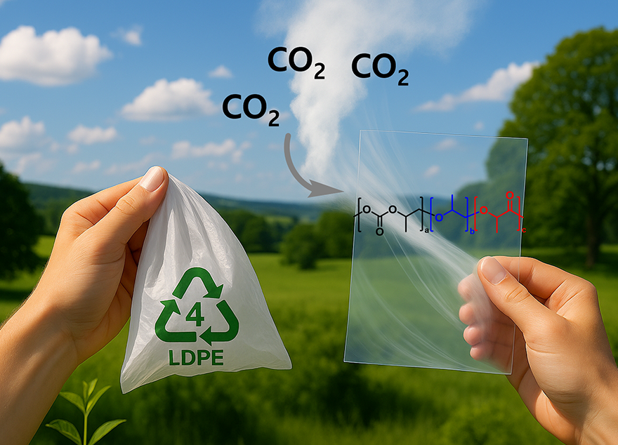 장혜영 교수팀, 상용 플라스틱 대체 가능한 이산화탄소 고분자 개발